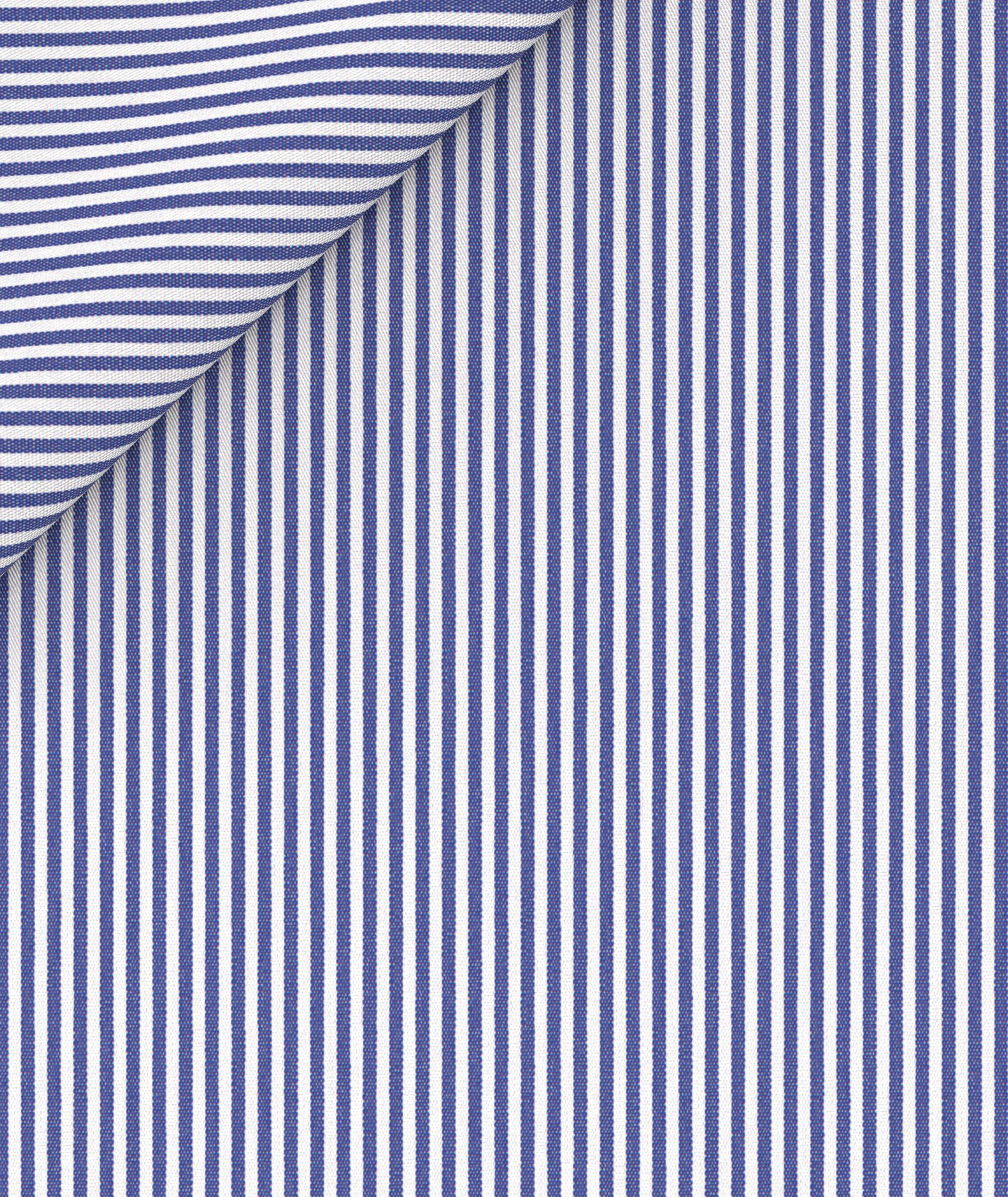 pure popeline de coton bleu