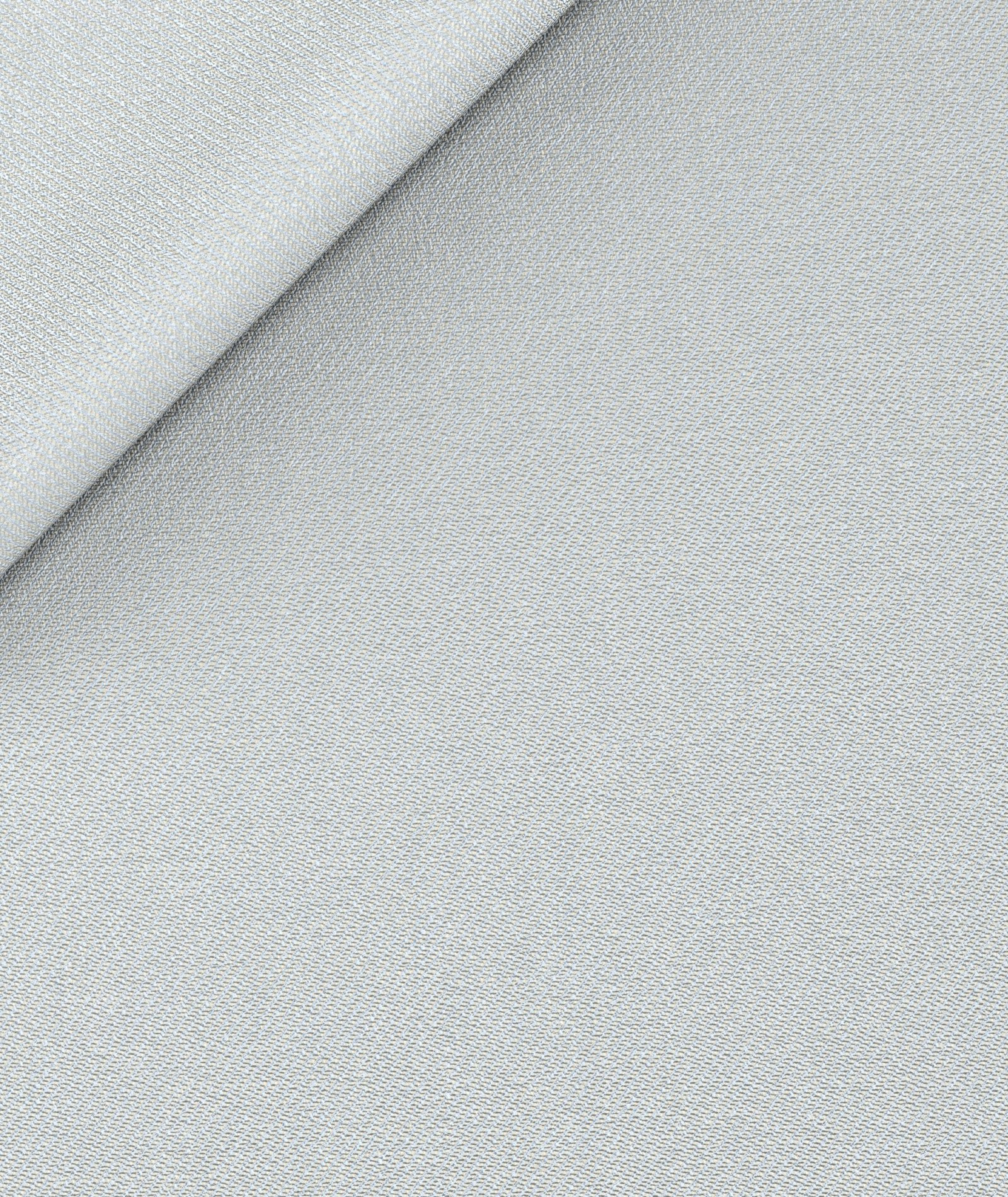 twill de lana plateado