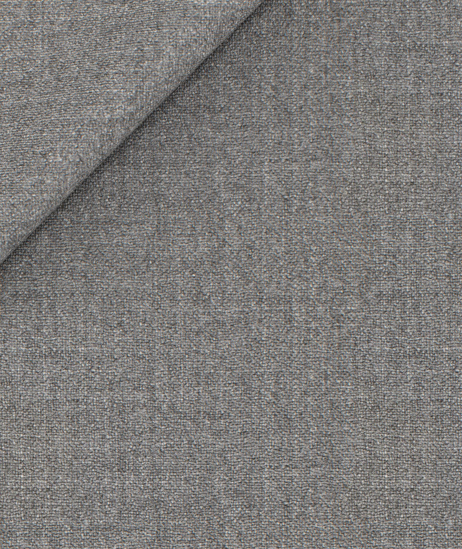 grey plain weave cashmere flannel