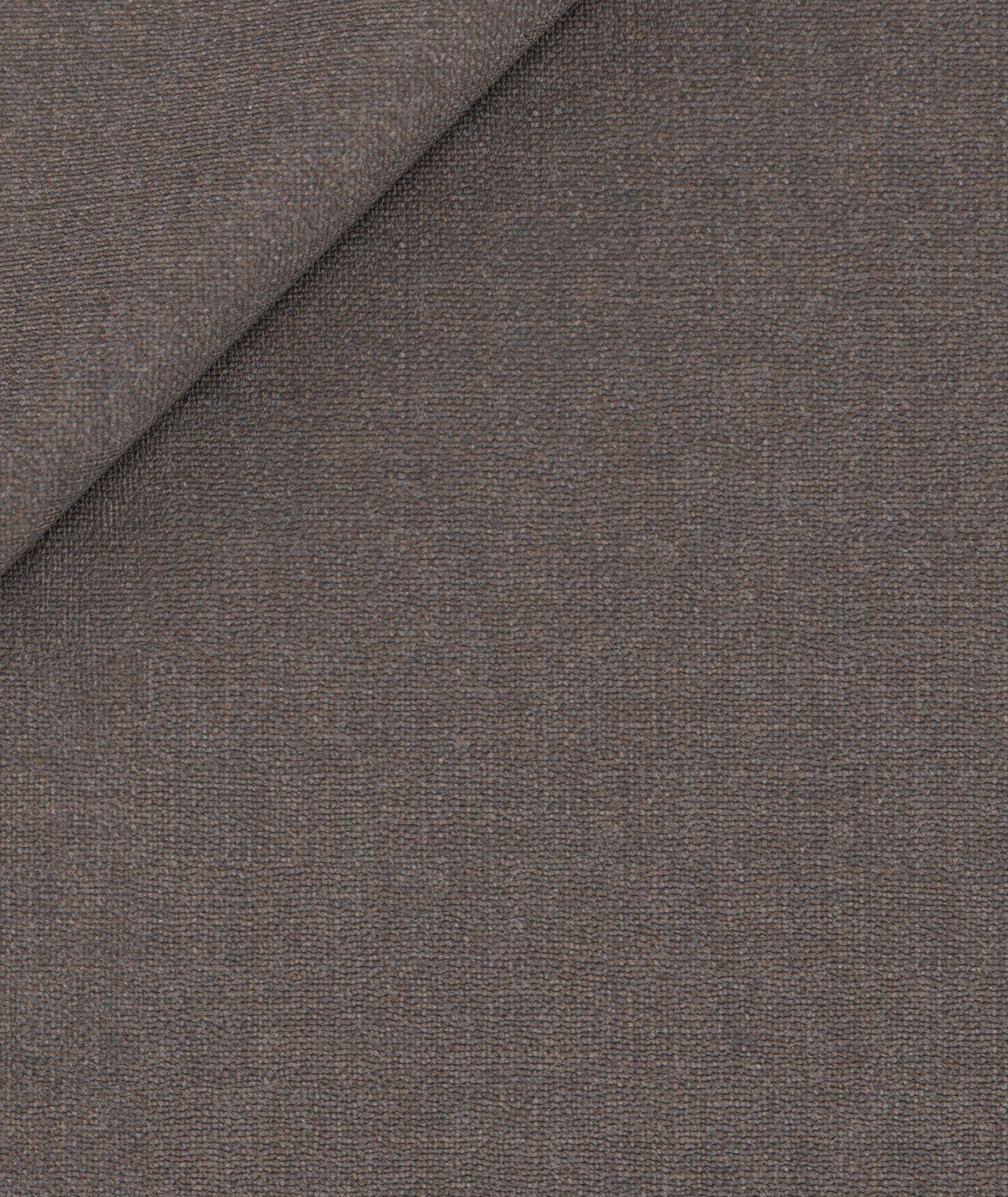 marrone in tela di lana e cashmere