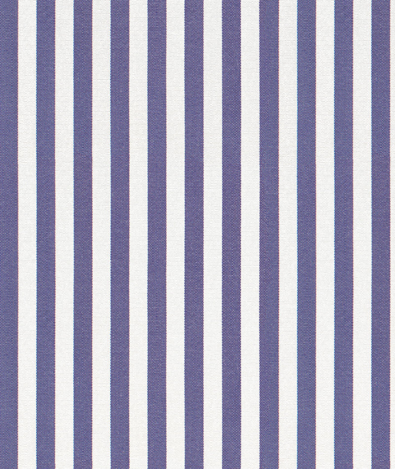 A righe blu in cotone