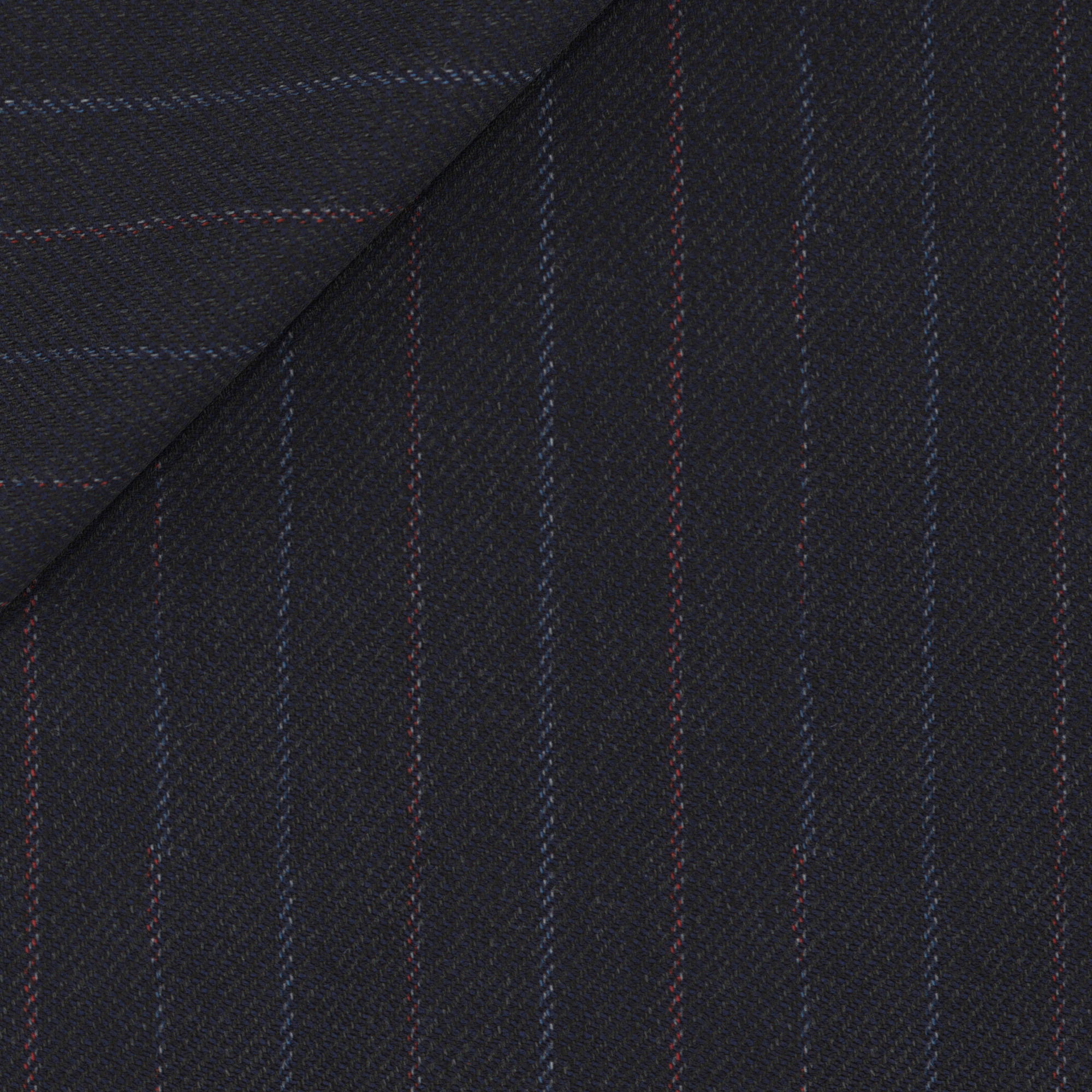 Navy pinstripe