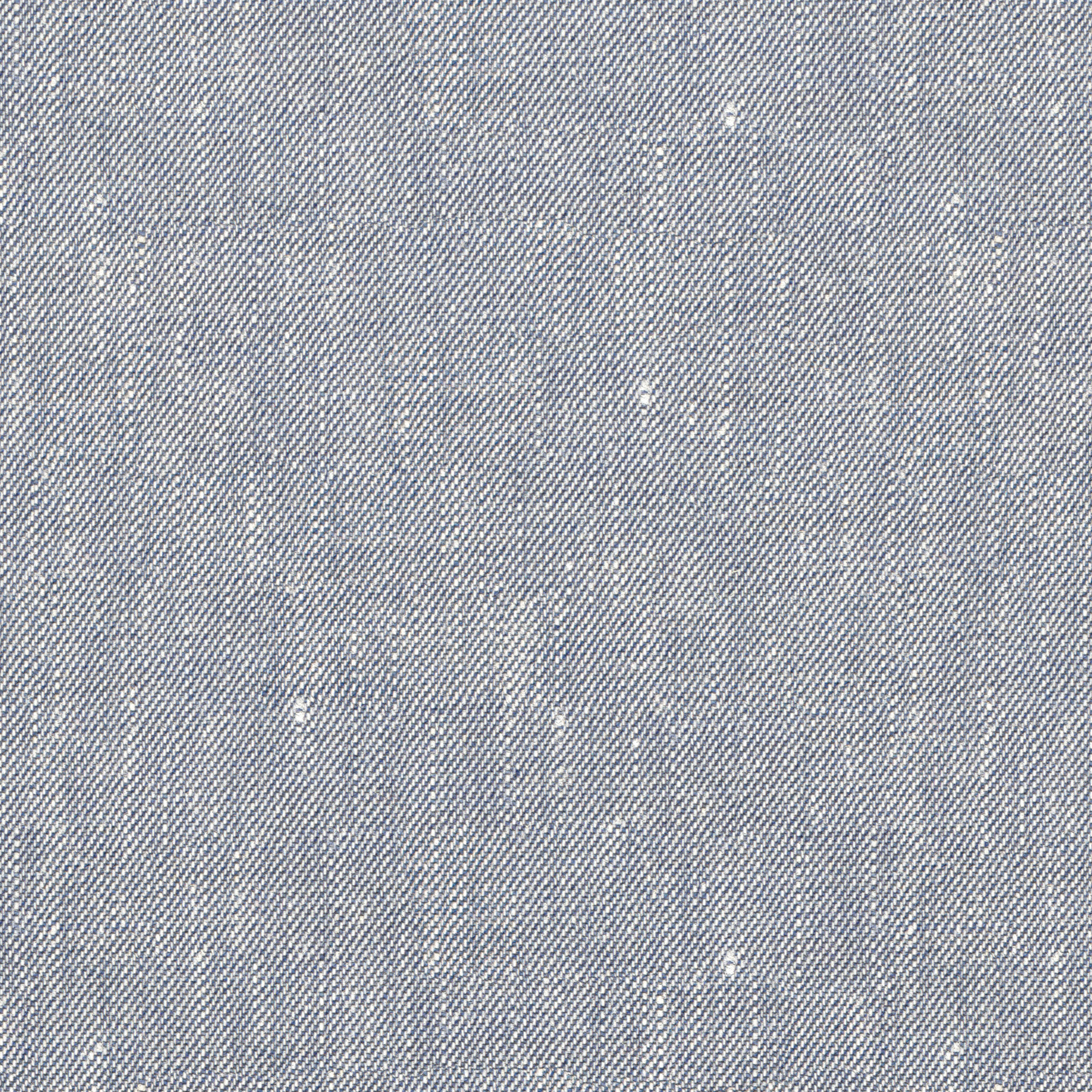 Light-blue linen-wool twill with denim effect
