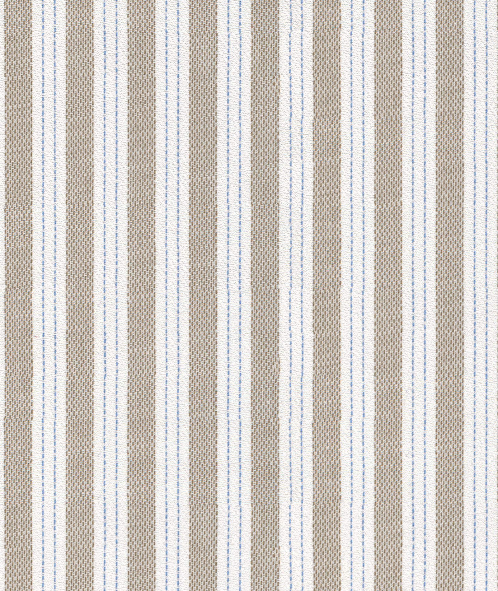 cotone-lino rigato bianco e beige