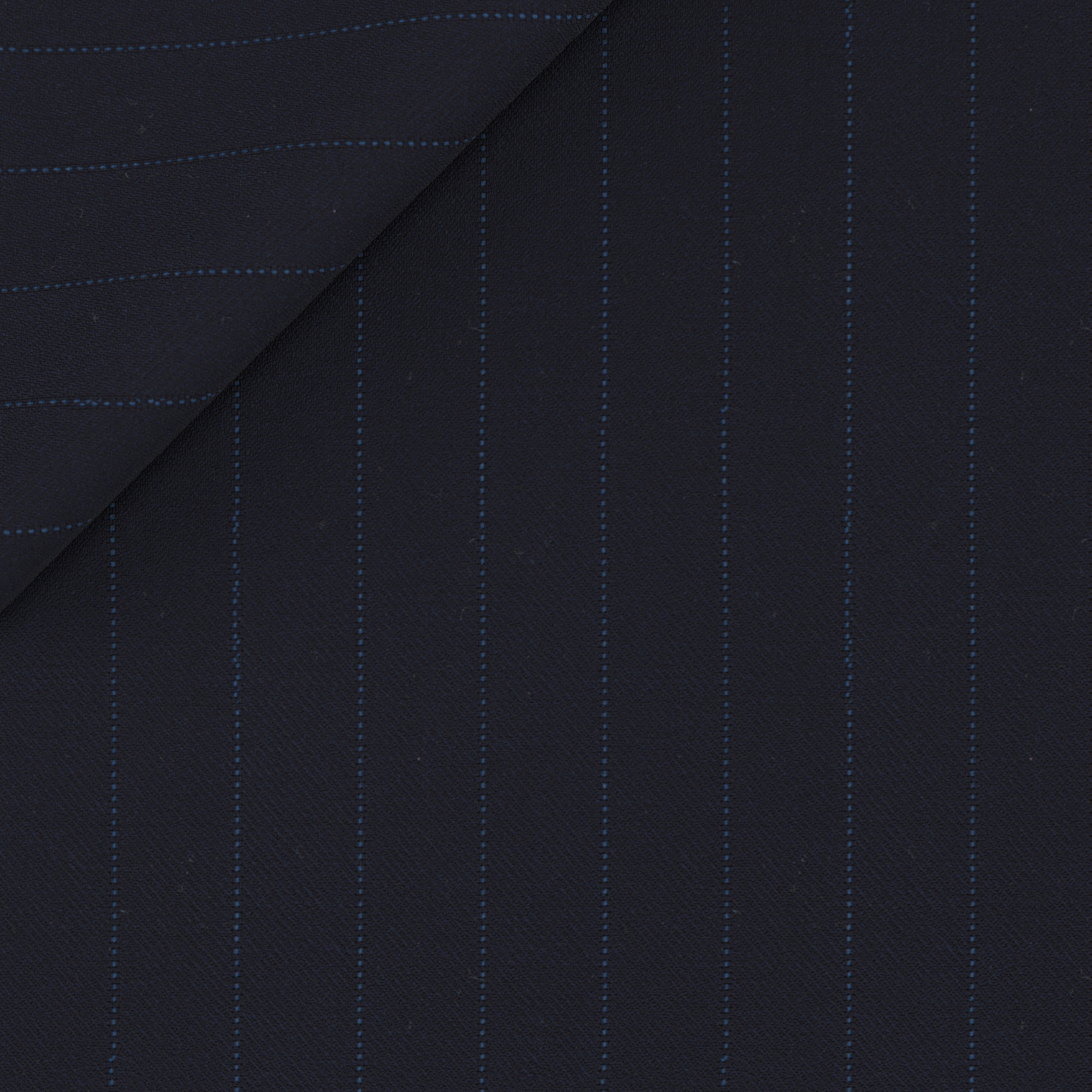 super 170s blue and azure pinstripe wool