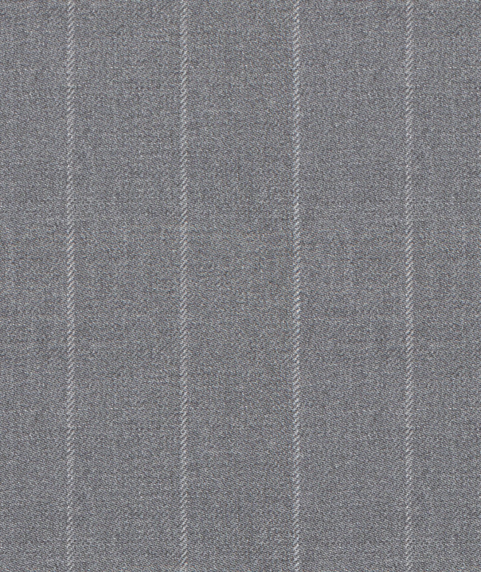 Gessato di lana grigio