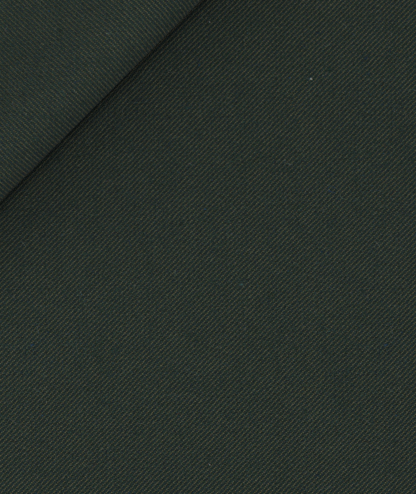 Verde in twill di cotone e seta