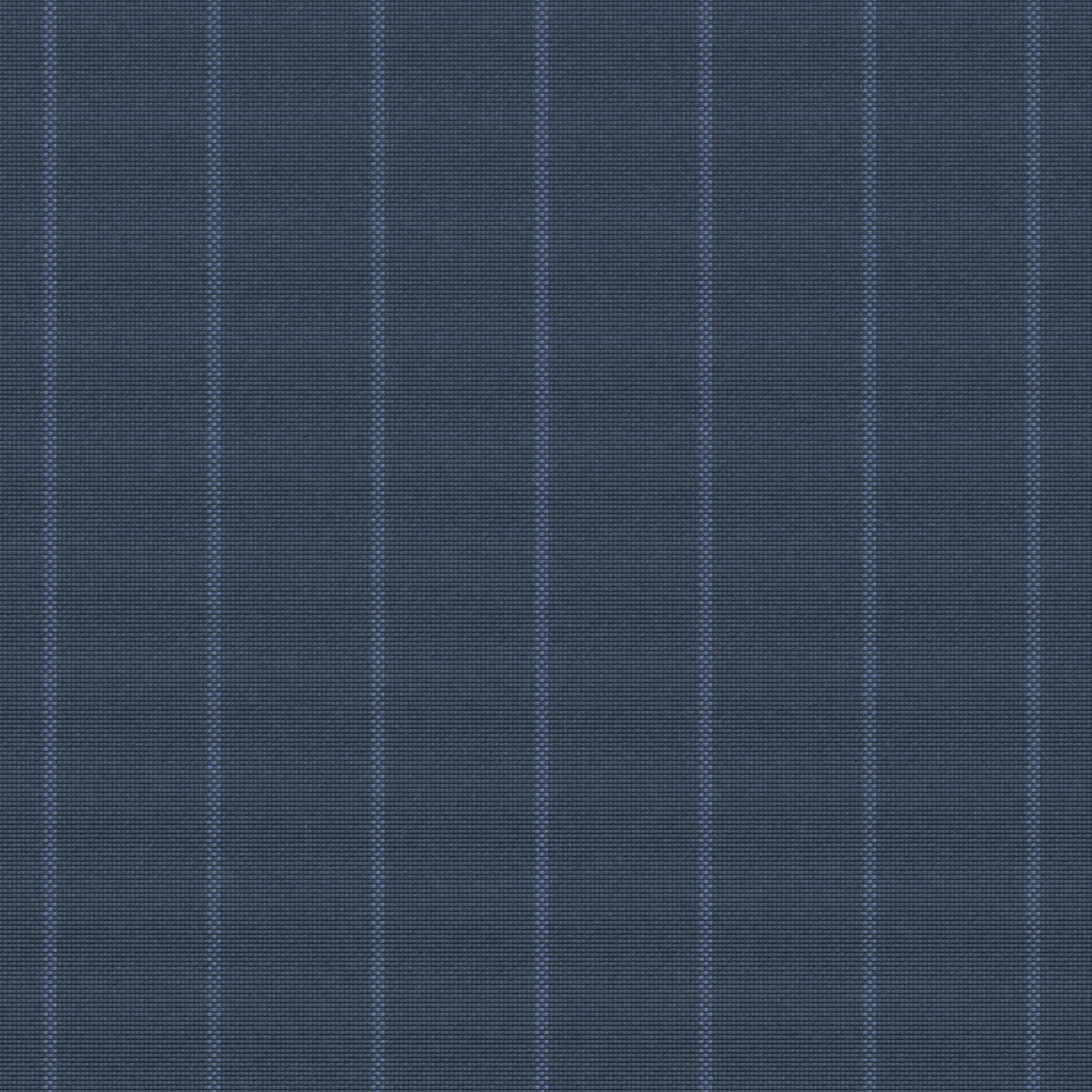 laine à fines rayures verticales bleue