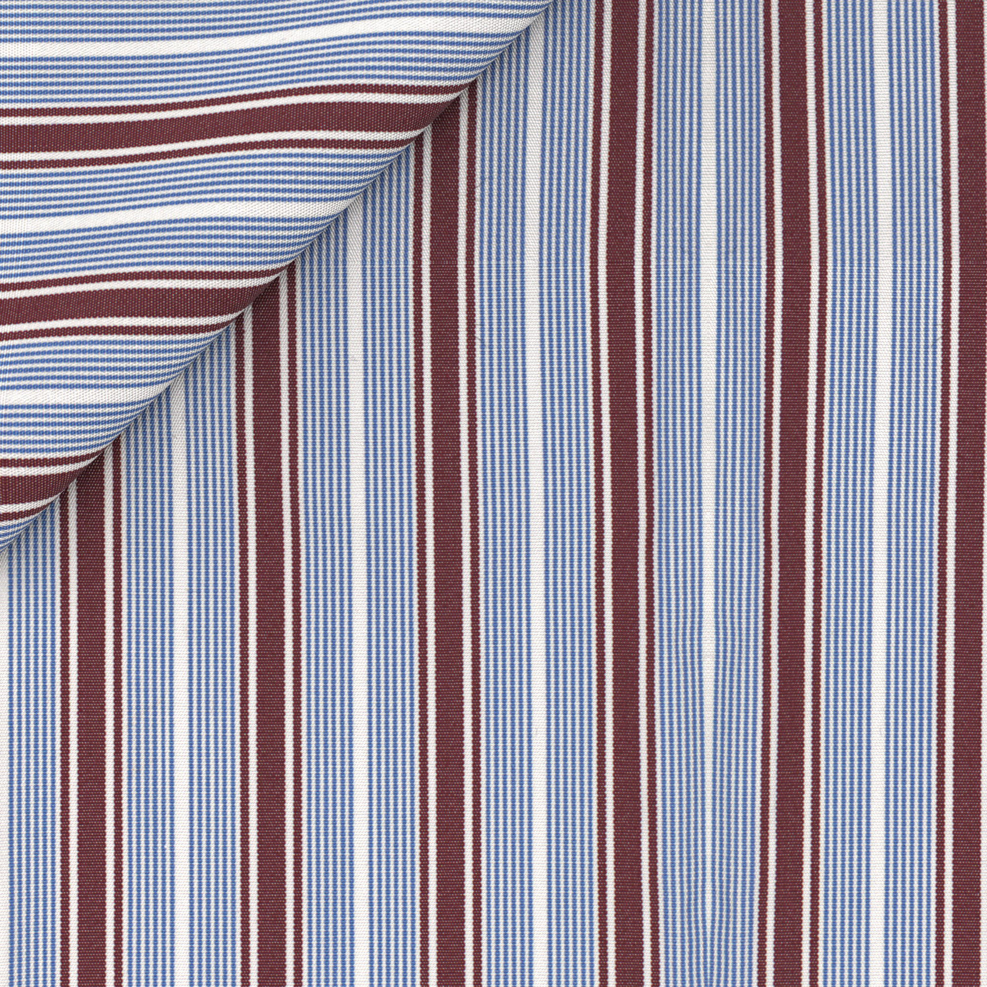 Rigato azzurro bordeaux